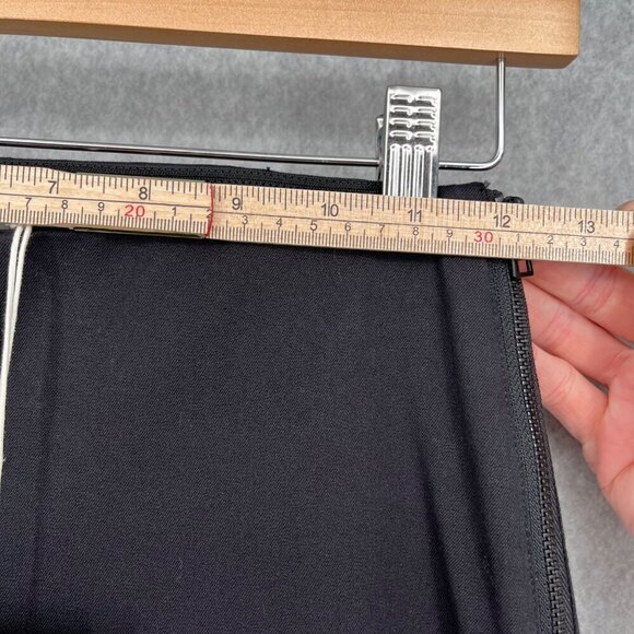 Everlane Womens Kick Crop Work Pant Size 00 Black Classic Stretch Staple NEW - Picture 8 of 12